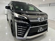 Toyota Vellfire 2.5 CVT Sunroof 2016 Black Body kit Rear Entertainment